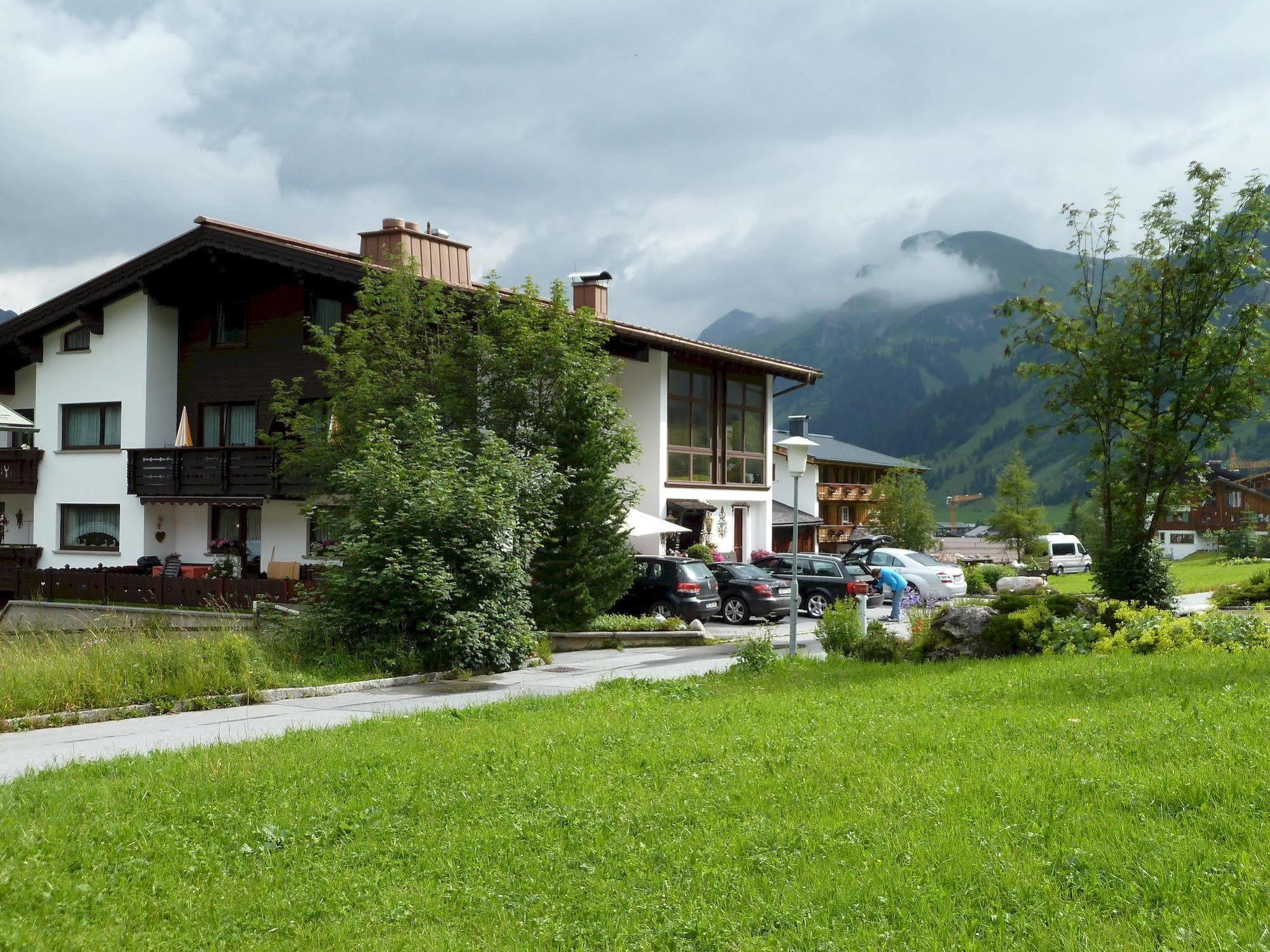 Pension Daniel Lech am Arlberg Exteriér fotografie